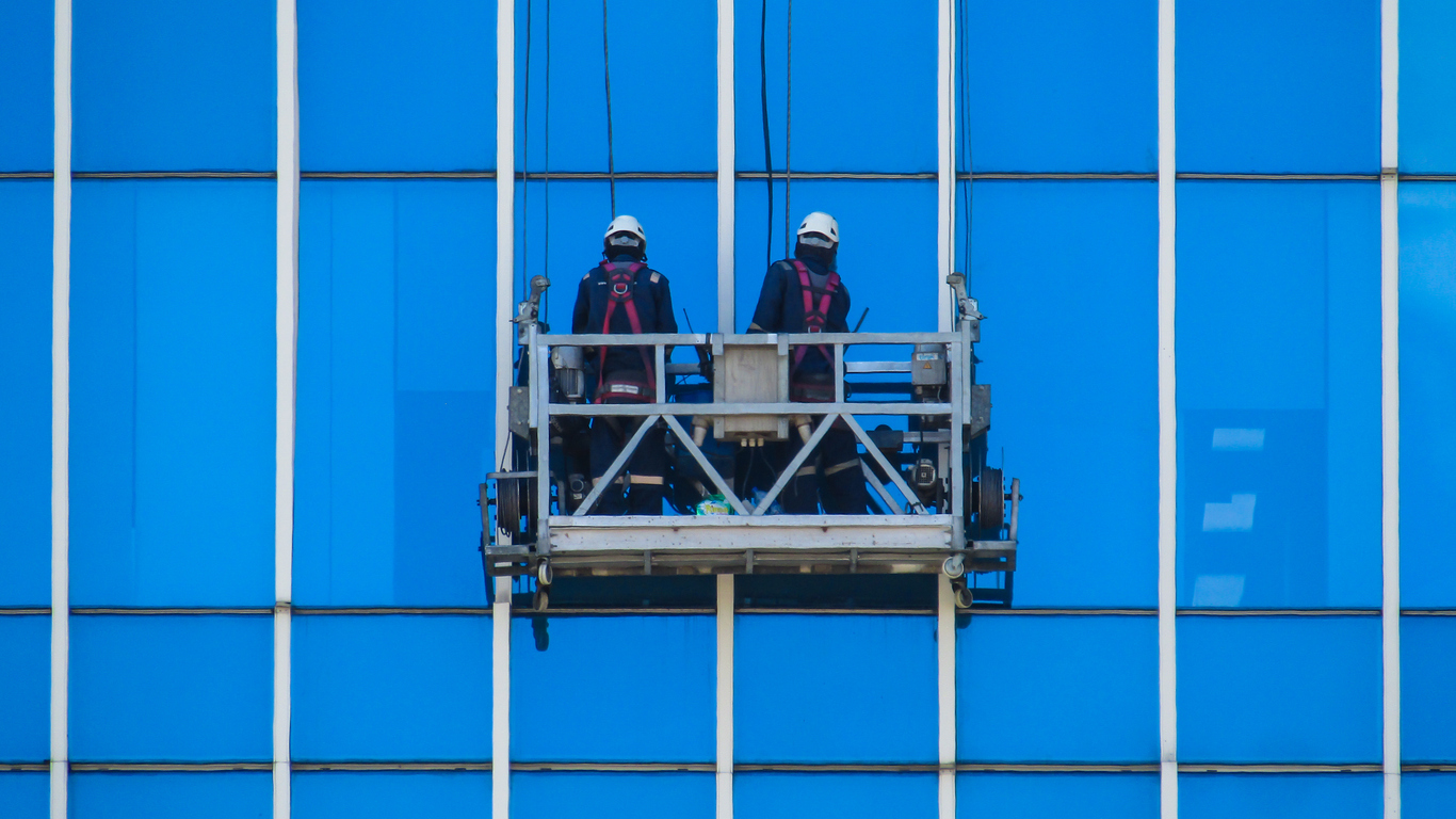 (洗窗機)吊籠操作